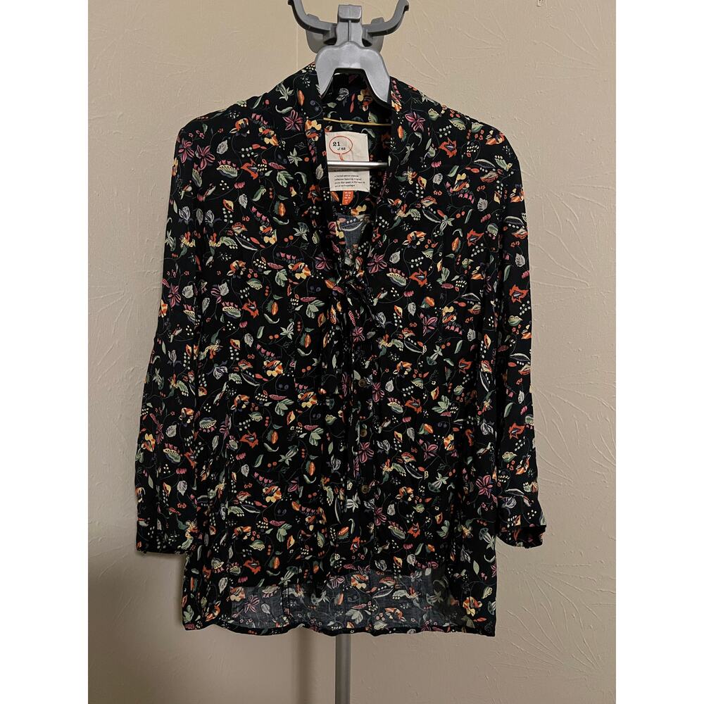21 of 52 Conversations Anthropologie 100% Rayon Top Size 0